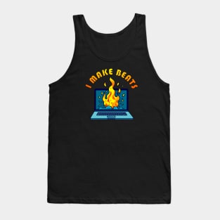 I Make Beats Laptop #1 Tank Top